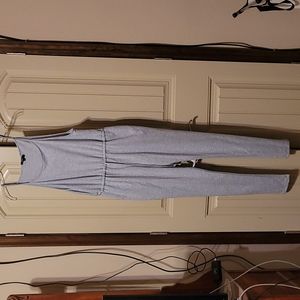 Heather gray jumpsuit
